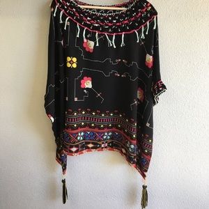 Designer silk tunic EMAMO